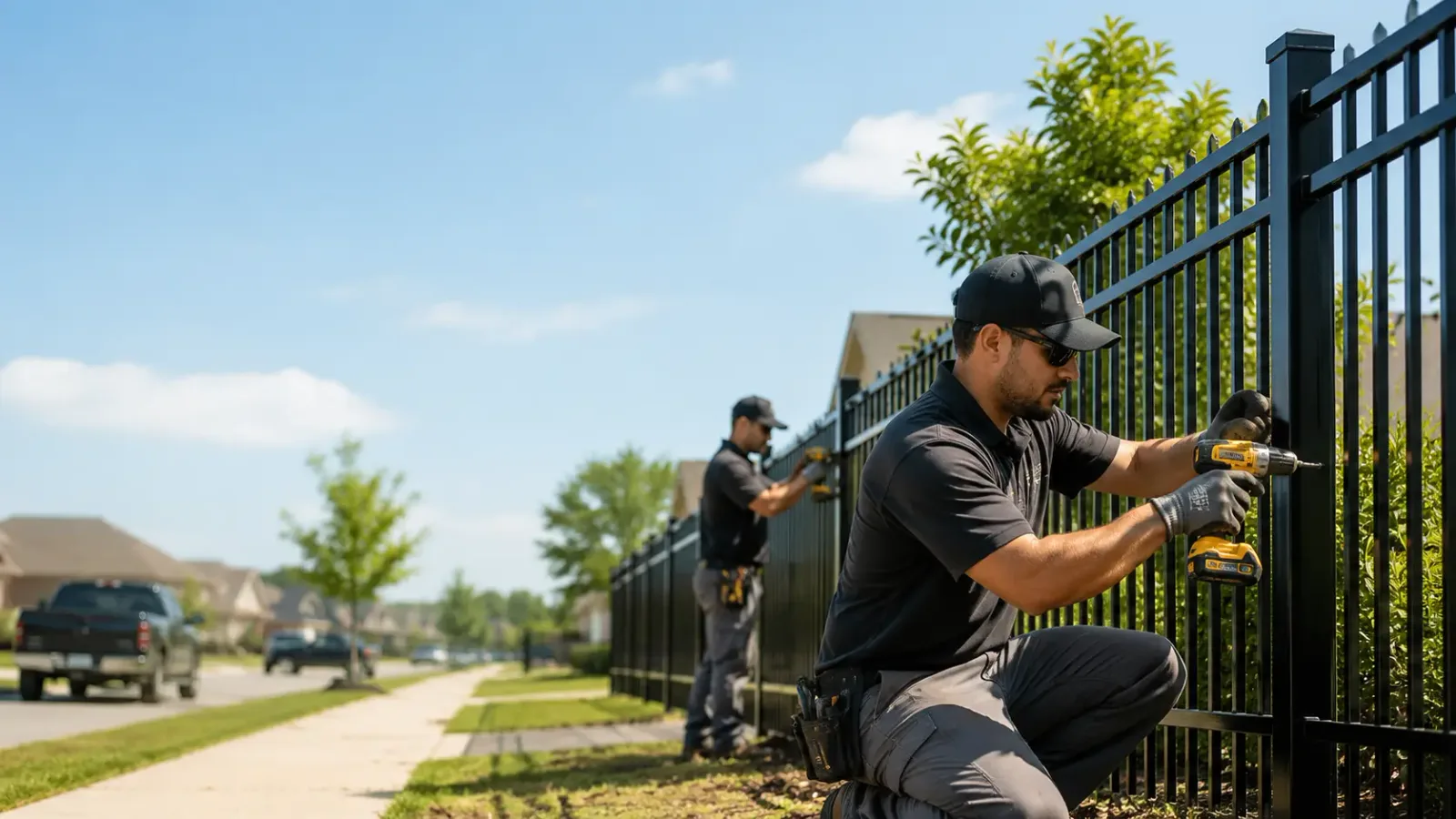 Metal Fence Installation in Groton, CT